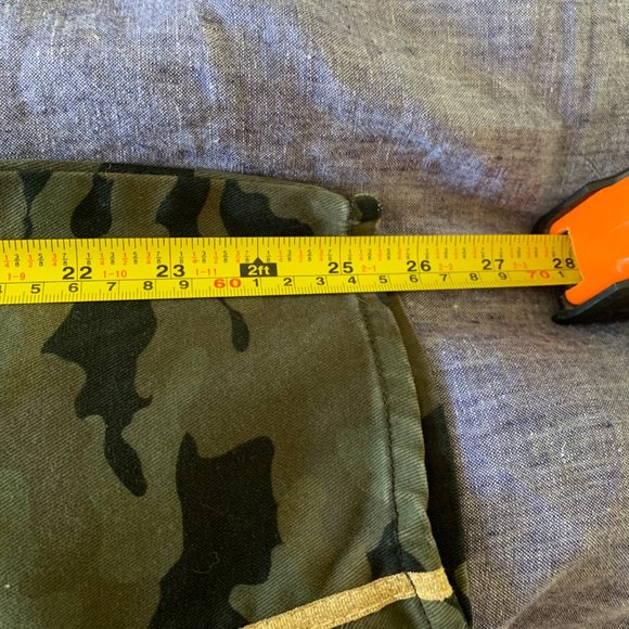 L'AGENCE HIGH RISE SKINNY CAMO JEANS WITH GOLD TRIM SIZE 31 - Picture 8 of 8